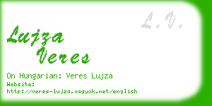 lujza veres business card